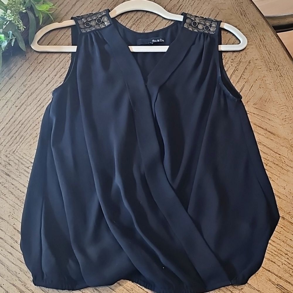 Black blouse Ro&De size XS